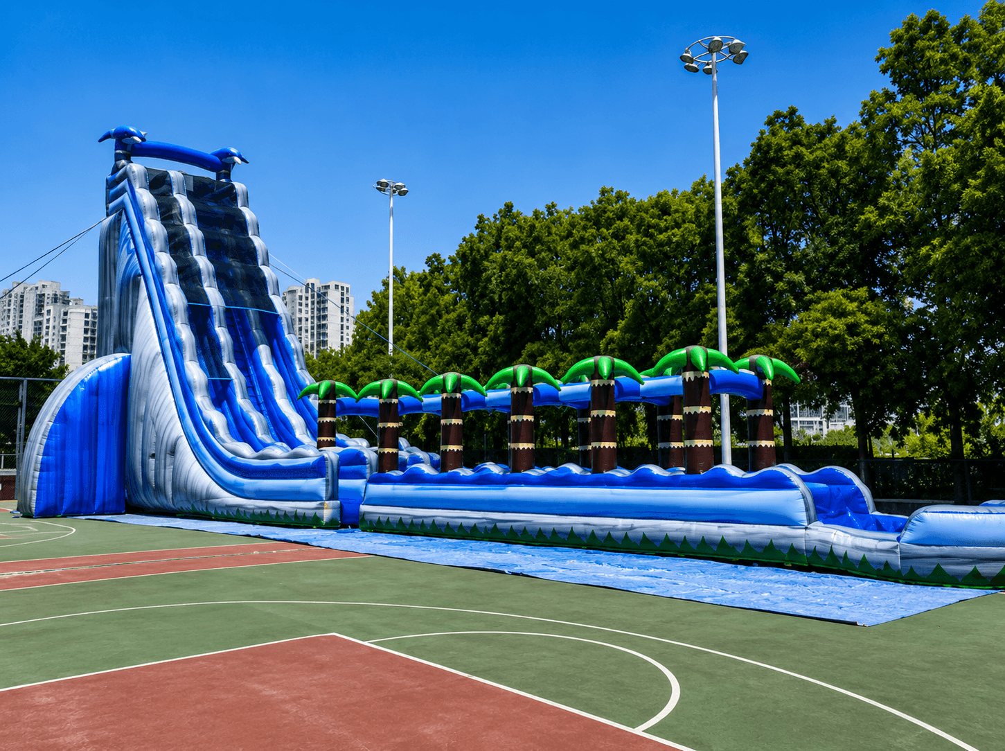 Poseidon's Plunge bounce rental from Bounce LI