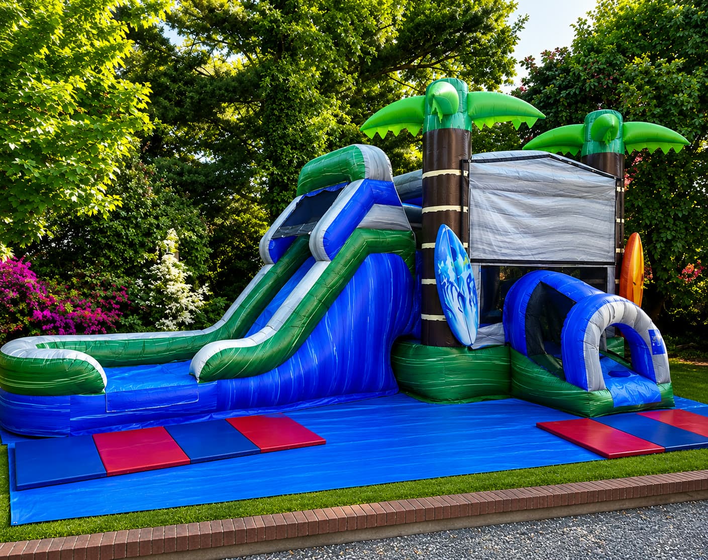 Surf's Up Combo — Combo Bouncer rental